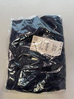 Zara ШИРОКАЯ РУБАШКА С КОРОТКИМИ РУКАВАМИ Navy blue | 8372/225/401