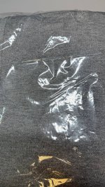 Zara БРЮКИ ИЗ МЯГКОЙ ТКАНИ С МЕТАЛЛИЗИРОВАННОЙ НИТЬЮ Grey marl | 6050/015/803