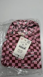 Zara БРЮКИ ИЗ ТВИНА В ШАХМАТНУЮ КЛЕТКУ Pink | 4152/011/620