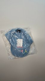 Zara Джинсовая кепка с вышивкой lilo & stitch © disney Blue | 0653/642/400