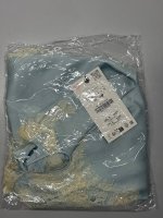 Zara ТОП В БЕЛЬЕВОМ СТИЛЕ С КРУЖЕВОМ — ZW COLLECTION Light blue | 5919/105/406