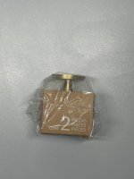 Zara Пара овальных дверных ручек из перламутра (упаковка из 2) Light beige | 4575/555/052