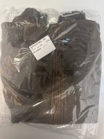 Bershka Куртка оверсайз из искусственной кожи Brown | 1524/718/700