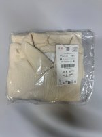 Zara РУБАШКА ИЗ РЕЛЬЕФНОГО ТРИКОТАЖА Ecru | 4729/502/712