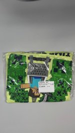 Zara Пижама с футболкой и бермудами 6-14 лет minecraft © mojang ab. Fluorescent lime | 0547/794/539