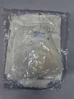 Zara РУБАШКА ИЗ РАМИ С КРУЖЕВОМ Oyster-white | 8110/393/251