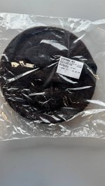 Zara ТРИКОТАЖНЫЙ БЕРЕТ С ВЫШИВКОЙ И УШАМИ Brown | 0653/588/700