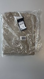 Massimo Пуловер с круглым вырезом из шерстяной смеси SAND BROWN|1085/233