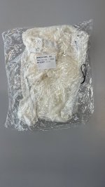 Bershka Боди с длинными рукавами Cream | 8905/714/712