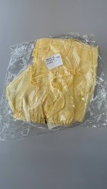 Zara ПЛАТЬЕ МИДИ ИЗ СТРУЯЩЕЙСЯ ТКАНИ Yellow | 4772/365/300