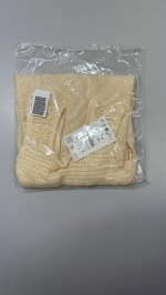 Zara КОМБИНИРОВАННОЕ ТРИКОТАЖНОЕ ПЛАТЬЕ С ВЫШИВКОЙ В ШВЕЙЦАРСКОМ СТИЛЕ Butter | 2209/509/725