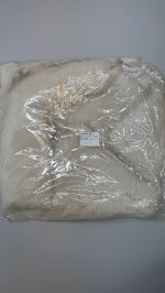 Zara ЖИЛЕТ ИЗ ИСКУССТВЕННОГО МЕХА Ecru | 8491/212/712