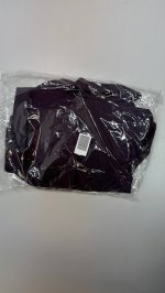 Zara ДЛИННОЕ ПЛАТЬЕ ИЗ КРЕПА Aubergine | 3641/708/610