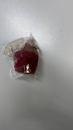 Zara Рождественский подвес из фетра в виде красной кружки Red | 7623/060/600