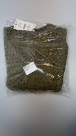 Zara Кардиган с поясом из вязаного полотна Light khaki | 1957/107/506