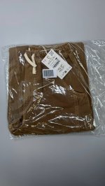 Zara Брюки-шаровары с разрезами Light camel | 6917/915/743