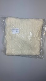 Oysho Джемпер косой вязки с высоким воротником ECRU | 3827/773/712