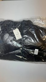 Zara СТЕГАНОЕ ПАЛЬТО С КАПЮШОНОМ WATER REPELLENT Black | 5644/765/800