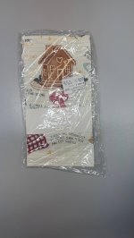 Zara Хлопковое полотенце для уборки с рождественским списком покупок (комплект из 2 шт.) Red | 6241/026/600