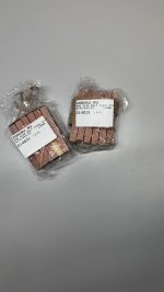 Zara КЕДРОВЫЕ БРУСКИ С КРЮЧКОМ (УПАКОВКА ИЗ 6 ШТУК) Light beige | 9274/043/052