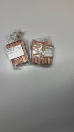 Zara КЕДРОВЫЕ БРУСКИ С КРЮЧКОМ (УПАКОВКА ИЗ 6 ШТУК) Light beige | 9274/043/052