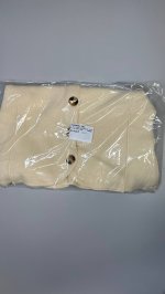 Zara КАРДИГАН ОБЛЕГАЮЩЕГО КРОЯ С ПУГОВИЦАМИ Beige | 5536/108/450