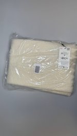 Zara ОДНОТОННЫЙ ШАРФ С БАХРОМОЙ Ecru | 3739/267/712