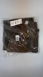 Zara ДЖИНСЫ клёш С МОЛНИЯМИ Brown | 0840/310/700