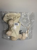 Zara СУМКА В ВИДЕ ЩЕНКА ИЗ ИСКУССТВЕННОГО МЕХА Ecru White | 1276/630/002