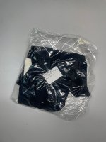 Zara ФУТБОЛКА С ДВОЙНЫМ КОНТРАСТОМ Black | 3641/628/800