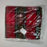 Zara ШАРФ В КЛЕТКУ Red | 0653/001/600