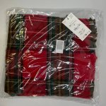 Zara ШАРФ В КЛЕТКУ Red | 0653/001/600