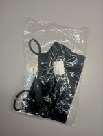 Bershka Топ на бретелях Sabrina Carpenter Black | 8696/705/800