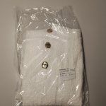 Zara ПЛАТЬЕ МИДИ КРЮШЕ White | 8741/241/250