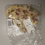 Zara ТОП С КРУЖЕВОМ И ЦВЕТОЧНЫМ УЗОРОМ Beige | 8680/442/983