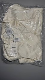 Zara Сатиновый пиджак Zara «Ludovic de Saint Sernin» Ecru | 8720/604/712