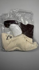 Zara БОСОНОЖКИ НА ТАНКЕТКЕ ИЗ ВИНИЛА Brown | 2347/510/700