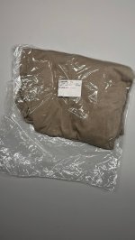 Zara ФУТБОЛКА С БОКОВОЙ ДРАПИРОВКОЙ Brown / Taupe | 4813/310/737