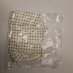 Zara РУБАШКА В КЛЕТКУ Ecru / Blue | 6061/498/080