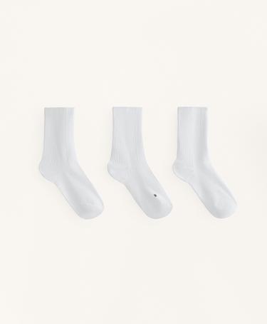 OYSHO 3 пары классических спортивных носков из смесового полиамида