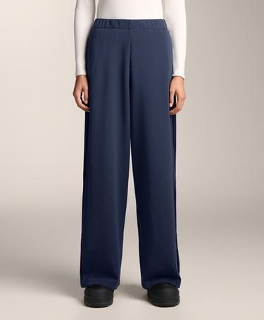 OYSHO Брюки-кокон с боковой складкой из ворсовой ткани с модалом