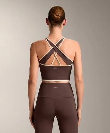 TANK TOP COMFORTLUX с контрастной перекрестной спинкой