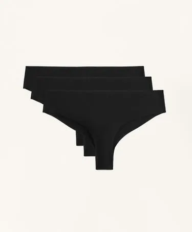 3 незаметных под одеждой трусов бразильяно из смесового полиамида- Заказать в России