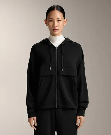 Толстовка на молнии из мягкого модала- Заказать в России