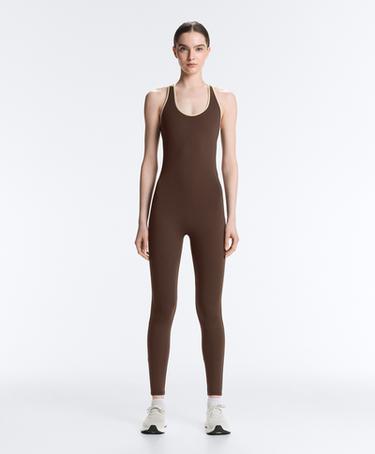 OYSHO Длинный комбинезон COMFORTLUX PIPING