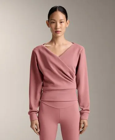 Толстовка RIB с запахом из модала BRUSHED- Заказать в России