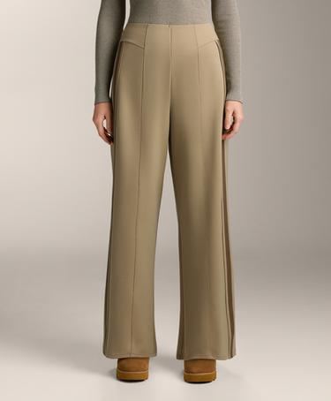 OYSHO Прямые брюки HIGH RISE с эффектом неопрена и PIPING