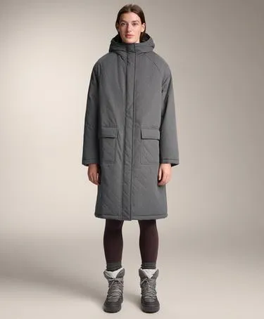 Длинный утепленный плащ FELLEX® AEROGEL 3K с водонепроницаемой отделкой