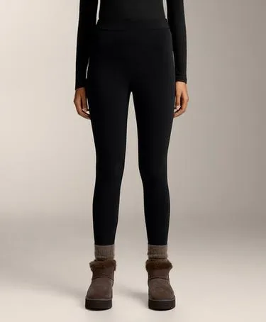 Бесшовные очень теплые легинсы SEAMLESS с высокой посадкой, 70 см