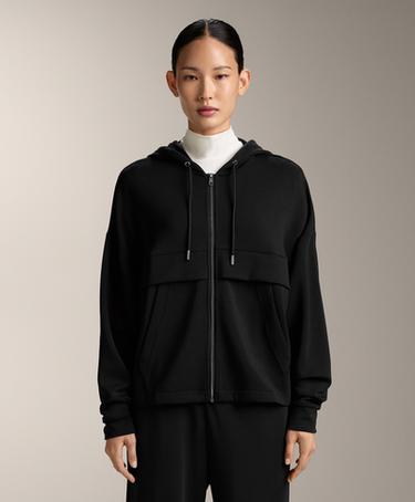 Толстовка с молнией из мягкого модала- Заказать в России